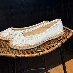 Simply Vera Wang Ballet Espadrille Flats Sz 7